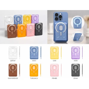 Case 4u Magsafe Özellikli Sert Pc Kartlık Cüzdan