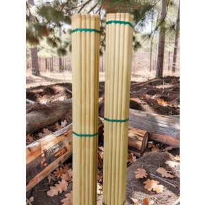 Çam Ahşap Süpürge Sapı 120 cm / 6 Adet