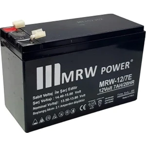  Mervesan 12VOLT 7AMPER Akü