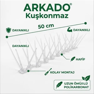 Şeffaf Kuşkonmaz 10 Adet