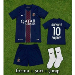 Dembele Paris Forması Özel Konsept 3 Lü Set