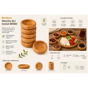 Memito 6Lı Sosluk B0583