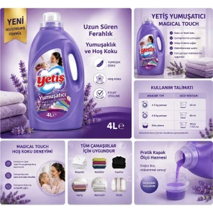 Yumuşatıcı Magical Touch 4 kg