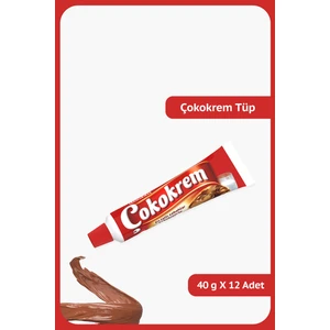 Çokokrem Tüp - 40 gram - 12 Adet