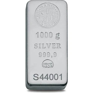 Harem Altın 1000 Gram Gümüş Külçe