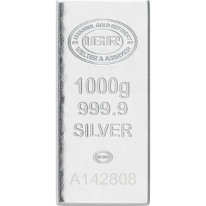 Harem Altın 1000 Gram Gümüş Külçe