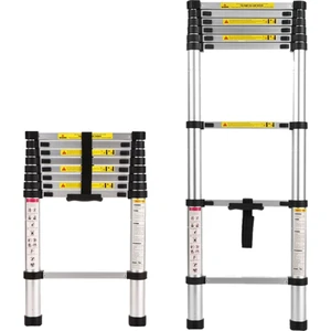 Alüminyum Teleskopik Merdiven | 11 Basamak - 3.2 Metre