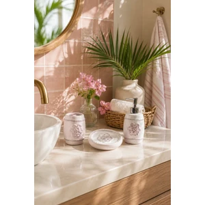 Alva 3 Parça Banyo Seti Krem