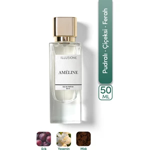 Améline EDP Kadın Parfüm 50ml | Pudramsı - Çiçeksi - Ferah | Yasemin, Misk