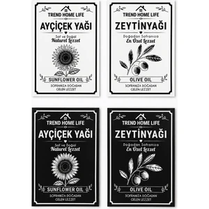 Sticker Yağdanlık Etiketi