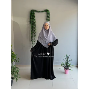 Yüsra Collection Tesettür Orta Boy Şifon Sufle