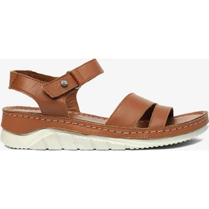 Kadın Taba Hakiki Deri Sandalet 4Y2FS57472
