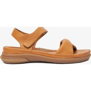 Kadın Taba Hakiki Deri Sandalet 5Y2FS33580