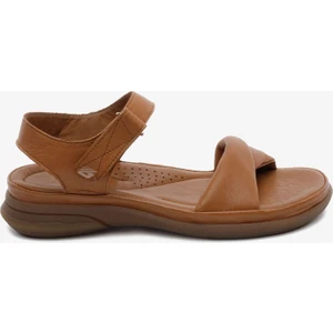Kadın Taba Hakiki Deri Sandalet 5Y2FS33580