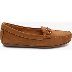 Kadın Taba Hakiki Deri Loafer Ayakkabı 6Y2WA57725