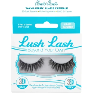Lush Lash 3D İpek Takma Kirpik LU-625 Catwalk
