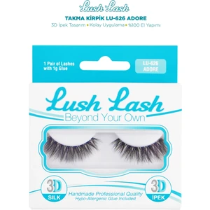 Lush Lash 3D İpek Takma Kirpik LU-626 Adore