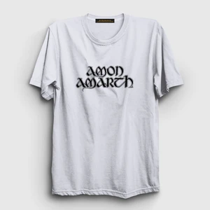 Unisex Beyaz Amon Amarth T-Shirt