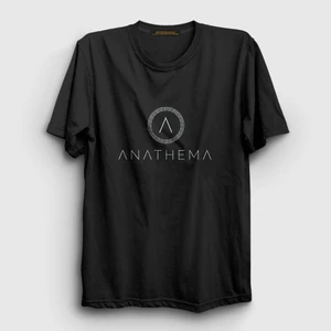 Unisex Siyah A Anathema T-Shirt