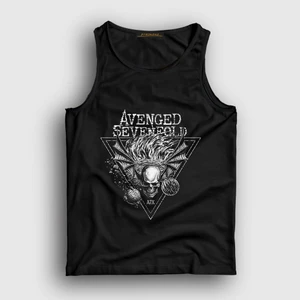 Unisex Siyah A7x Avenged Sevenfold Atlet