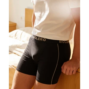 Erkek Premium Lyocell Boxer Siyah