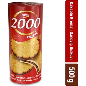 2000 Kakaolu Kremalı Sandviç Bisküvi 500GR