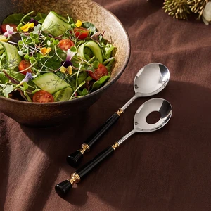 Black 2 Parça Salata Servis Seti