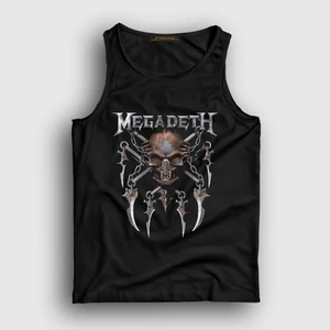 Unisex Siyah Rust Megadeth Atlet
