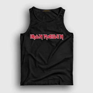 Unisex Siyah Logo Iron Maiden Atlet