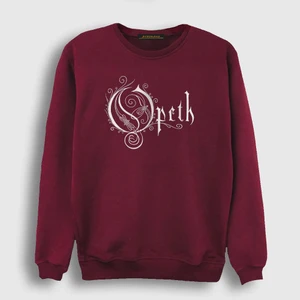 Unisex Bordo Logo Opeth Sweatshirt