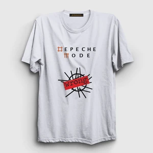 Unisex Beyaz Wrong Depeche Mode T-Shirt