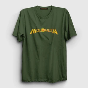 Unisex Haki Logo Helloween T-Shirt