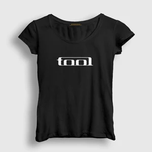 Kadın Siyah Logo Tool T-Shirt