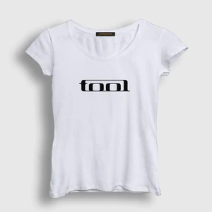 Kadın Beyaz Logo Tool T-Shirt