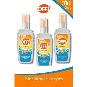 Off! Sinekkovar Losyon 100 ml x 3 Adet