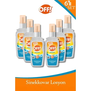 Off! Sinekkovar Losyon 100 ml x 6 Adet