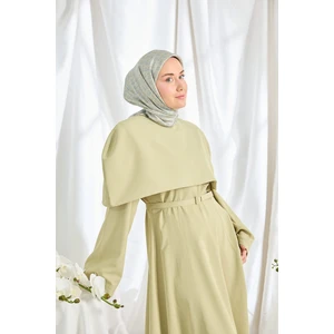 Silk Home Twill Ipek Eşarp Mini Bouquet Mavi Gri