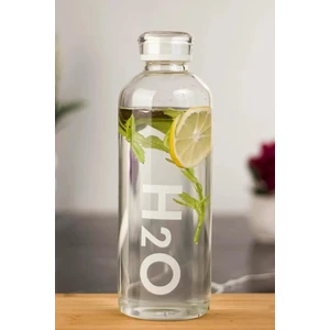 H2O Borosilikat Cam Matara 1 Lt