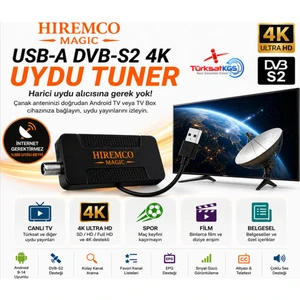 Magic Usb-A Dvb-S2 4K Uydu Tuner