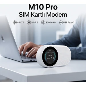 Sım Kartlı Modem - M10 Pro
