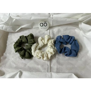 Aslı Özgün 3'lü Scrunchie Saç Tokası