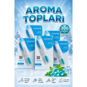 300 Kapsül (60x5)  - Jarome SWITCH Aromalı Mentol Kapsülü