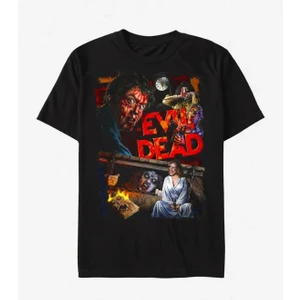 Evil Dead Baskılı Siyah Tişört