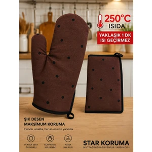 Star Koruma Isıya Dayanıklı Mutfak Eldiveni