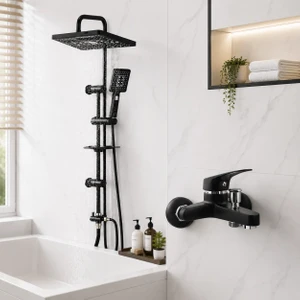 Moda Mix  Singapur Duş ve Banyo Batarya Seti