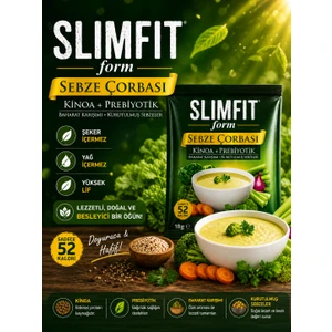 SLIMFIT Diyet Sebze Çorbası 2 Kutu