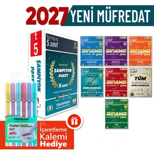 Tonguç Akademi 5. Sınıf Şampiyon Paket + Hediyeli