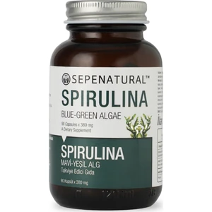 Sepe Natural Spirulina 90 Kapsül X 380mg | Yosun Hapı