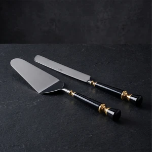 Black 2 Parça Pasta Servis Seti