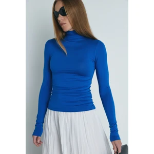 Suud Collection Mavi Boğazlı Tensel Body